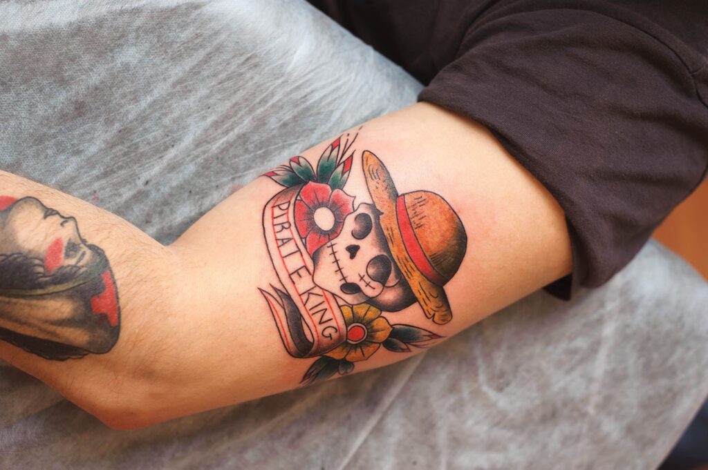 Pirate king tattoo