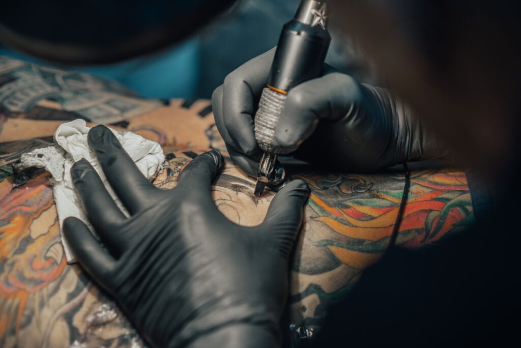 Tattoo laten plaatsen
